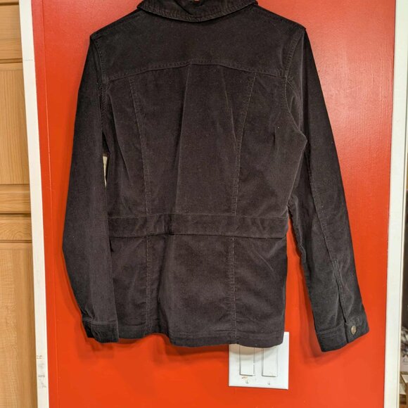 J.C. Penny St. Johns Bay Black 7 Button Up Corduroy Womens M Jacket - NWT - Picture 6 of 13